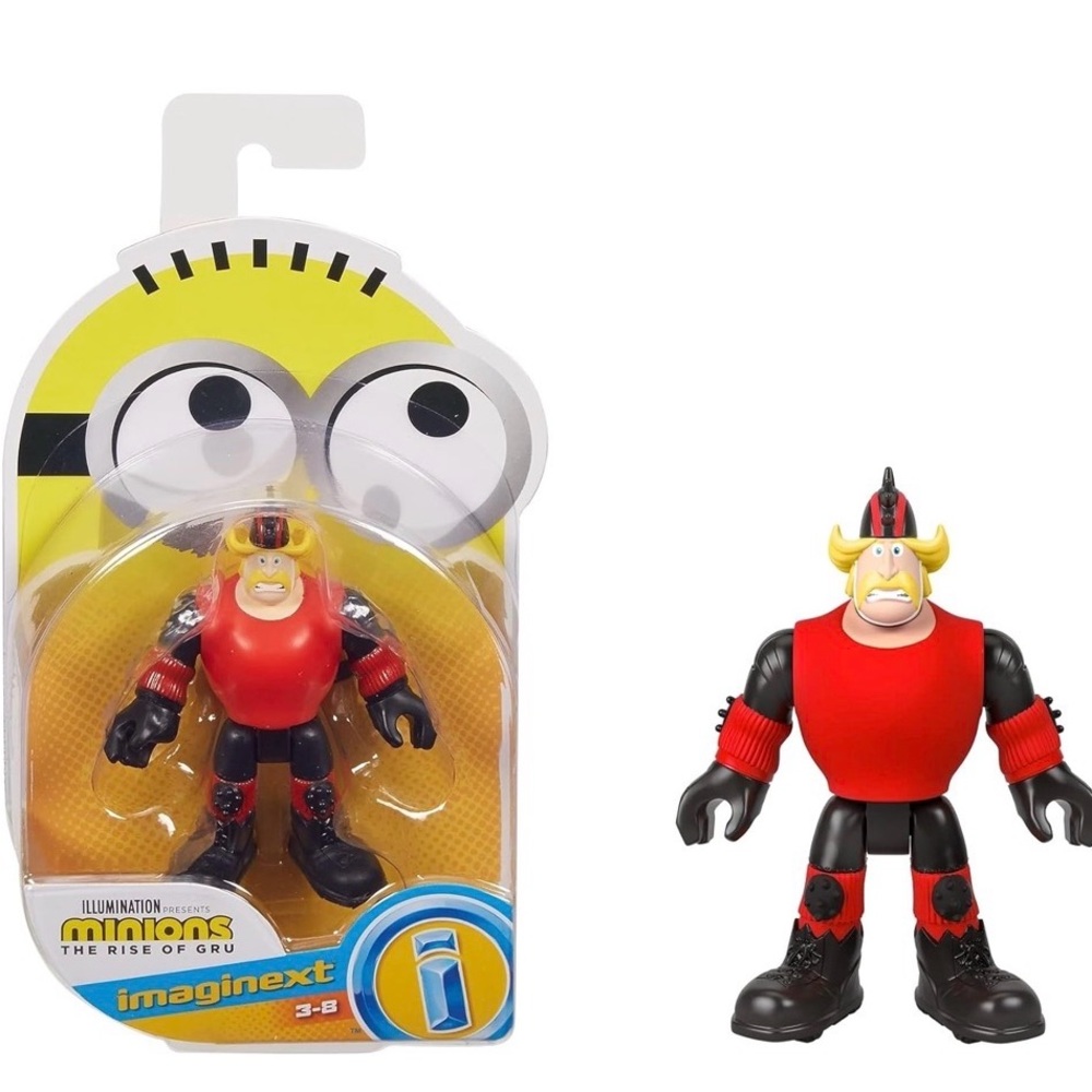 Fisher-Price Imaginext Red & Black Viking Minion Action Figure